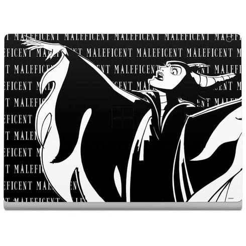 Disney Villains Maleficent Black and White Surface Book 2 13.5in Skin